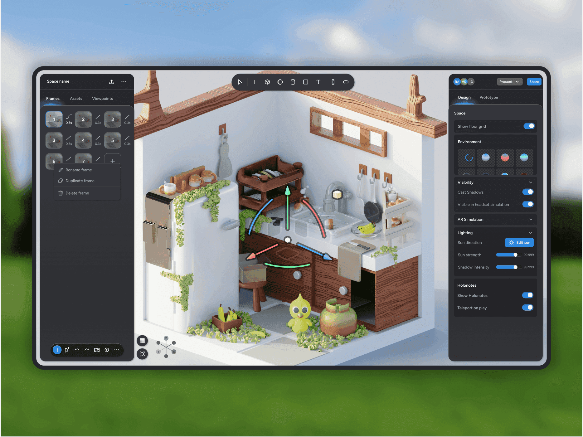 3D Web Editor
