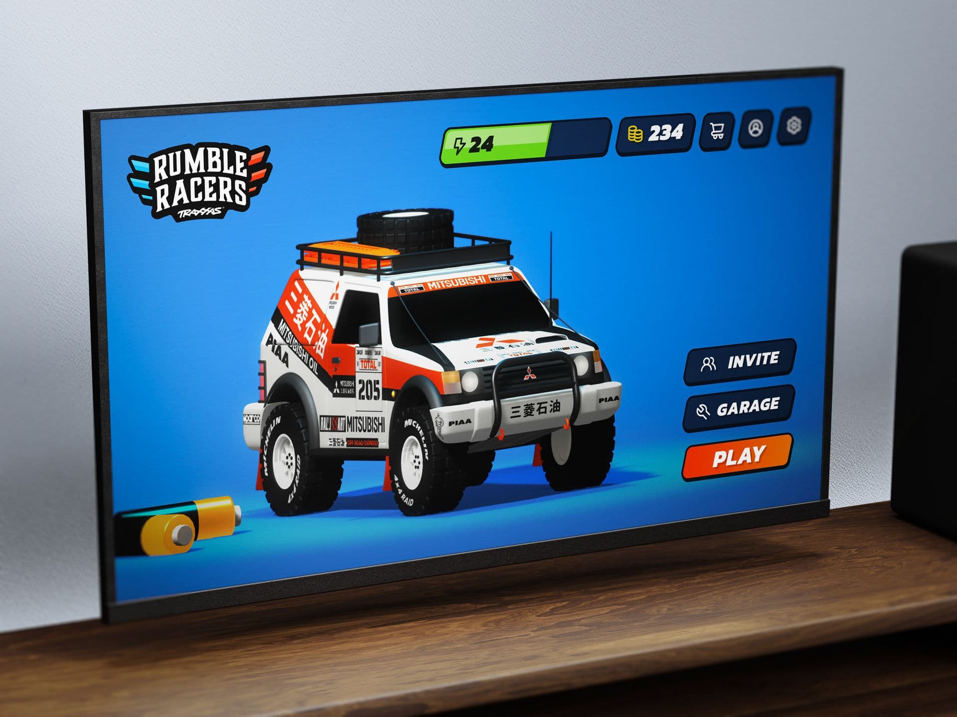 UI Game and 3D model